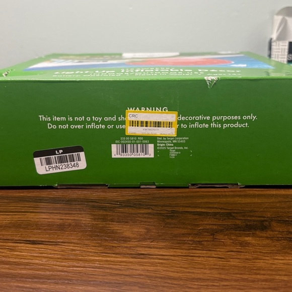 Kate Spade Red Strawberry Inflatable Decor - Picture 4 of 4